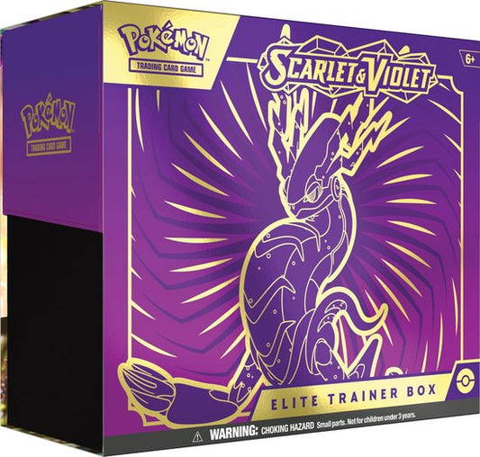 Pokemon Scarlet & Violet Miraidon Elite Trainer Box – English