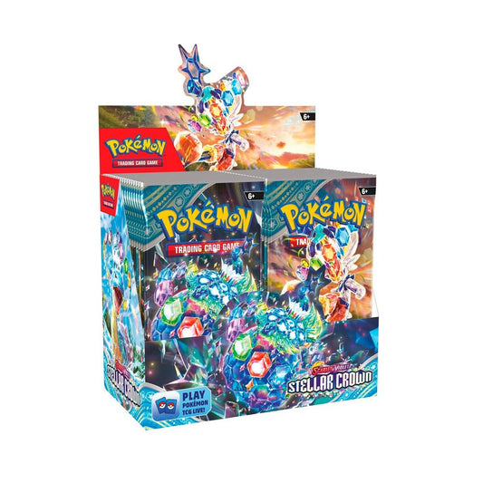 Pokémon Scarlet & Violet Stellar Crown Booster box - English