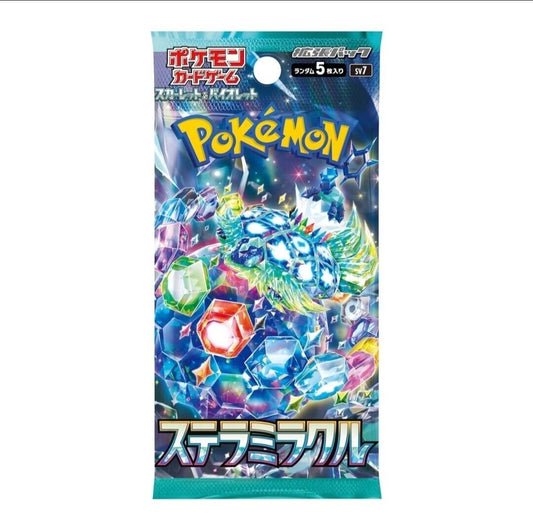 Pokemon Stellar Miracle Sv7 Booster pack - Japanese