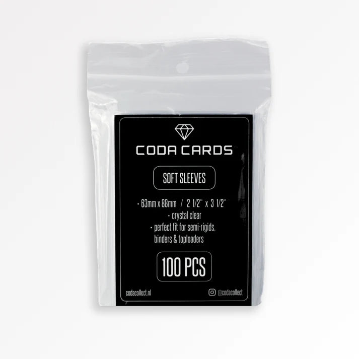 Coda-collect Soft Sleeves (100pcs)
