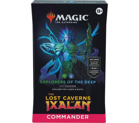 The Lost Caverns of Ixalan: "Explorers of the Deep" Commander Deck