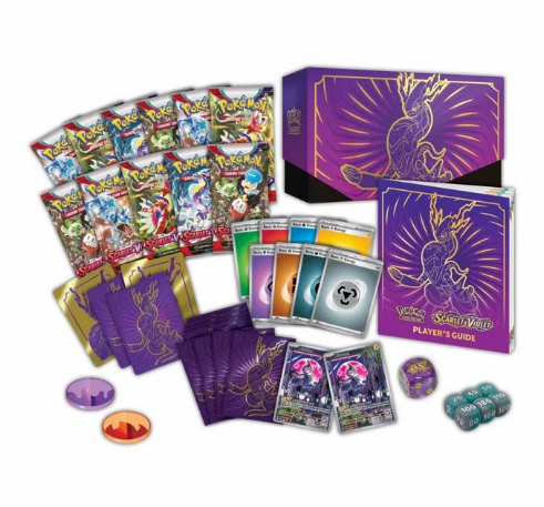 Pokemon Scarlet & Violet Miraidon Elite Trainer Box – English