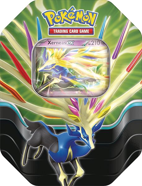 Pokémon Azure Legends collectors tin Xerneas - English