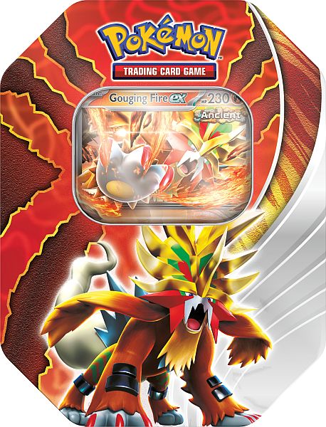 Pokémon Paradox Destinies Tin Gouging Fire - English
