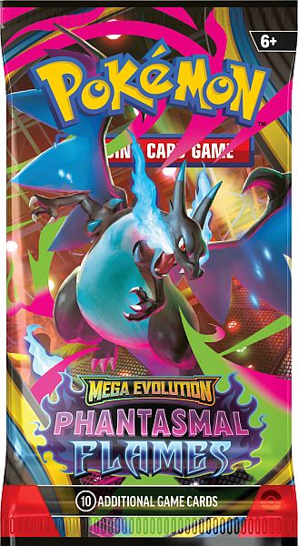 Pokémon Phantasmal Flames Booster pack - English