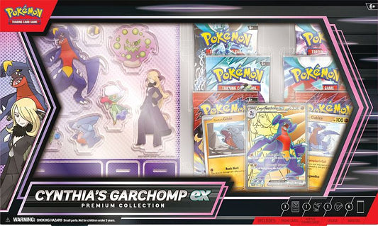 Pokémon Cynthia's Garchomp ex Premium Collection Box - English