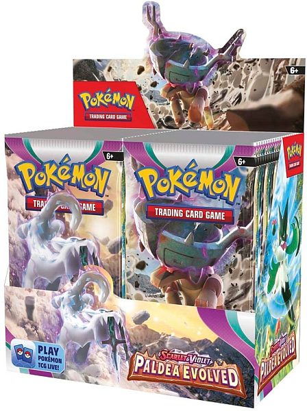 Pokémon Scarlet & Violet Paldea Evolved Booster Box - English