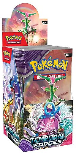 Pokémon Scarlet & Violet Temporal Forces Half Booster box - English