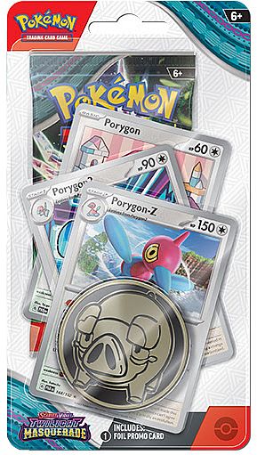 Pokémon Twilight Masquerade Checklane pack Blister PorygonZ - English