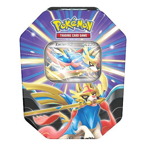 Pokémon Slashing Legends tin Zacian - English