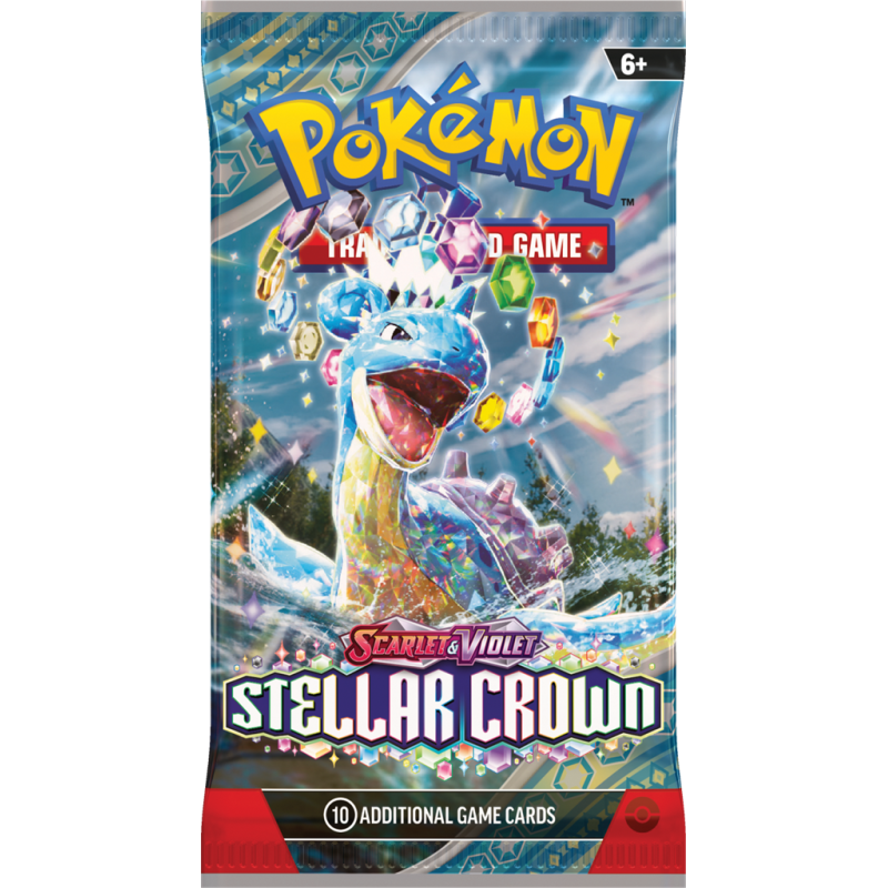 Pokémon Stellar Crown Booster pack - English