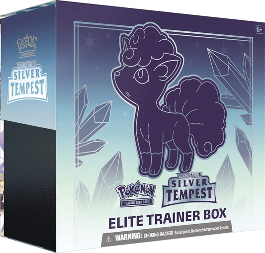 Pokémon Sword & Shield Silver Tempest Elite Trainer Box - English