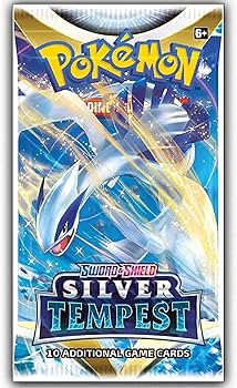 Pokémon Sword & Shield Silver Tempest Booster pack - English