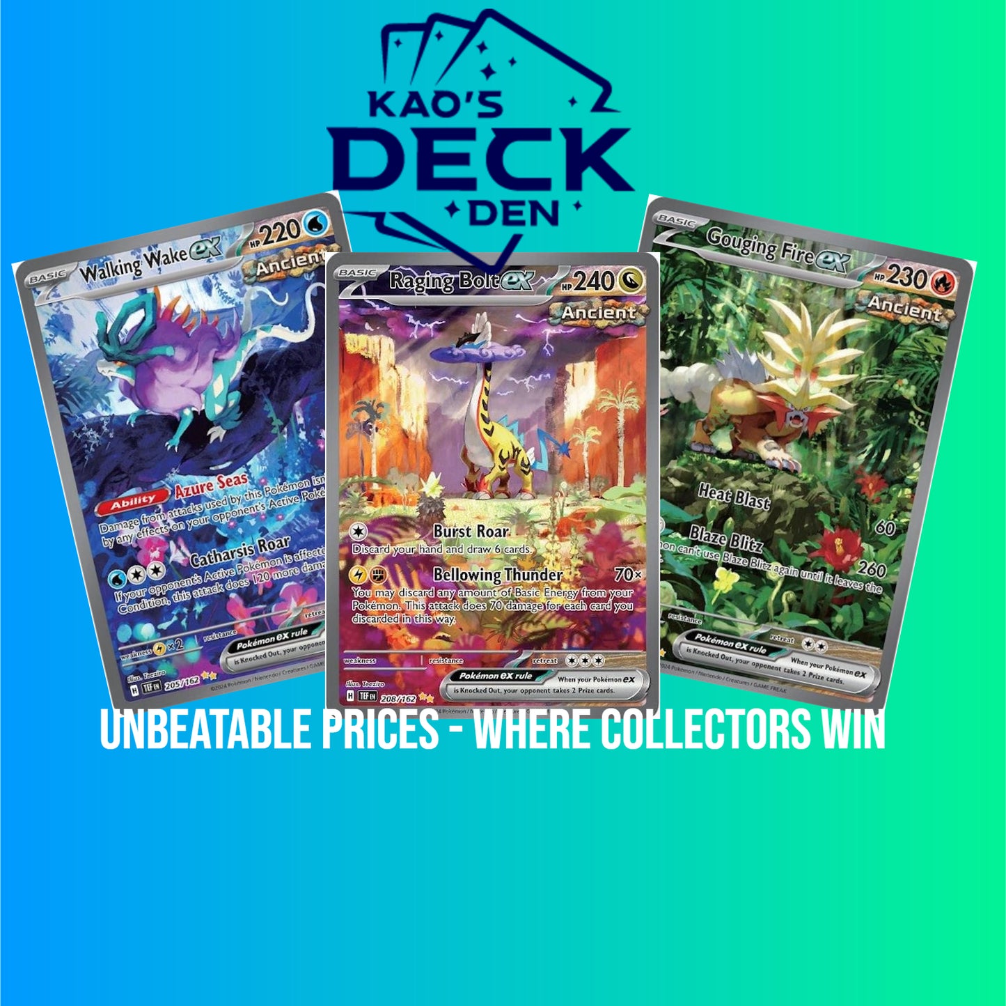 Pokémon Temporal Forces 24x Sleeved boosters- English