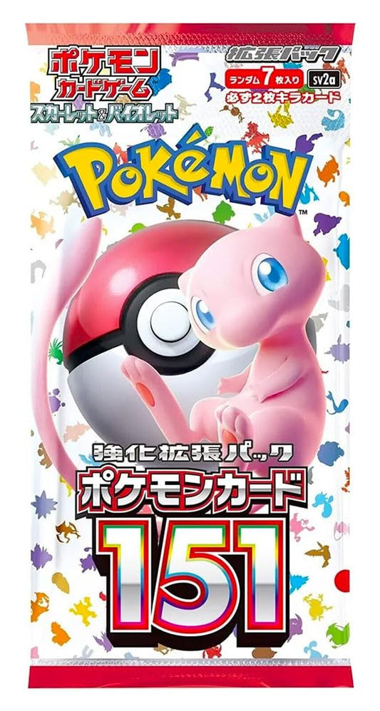 Pokemon 151 Booster Pack – Japanese