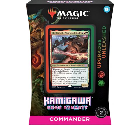 Kamigawa: Neon Dynasty: "Upgrades Unleashed" Commander Deck