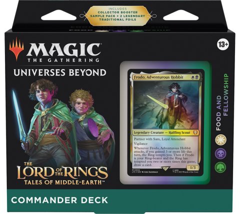 The Lord of the Rings "Food and Fellowship" Commander Deck