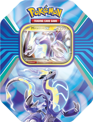 Pokemon Paldea Legends Tin – Miraidon EX