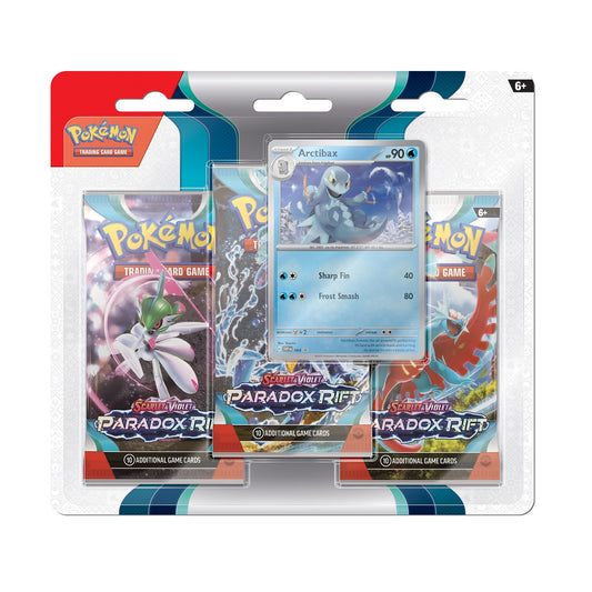 Pokémon Paradox rift 3-pack Blister Arctibax - English