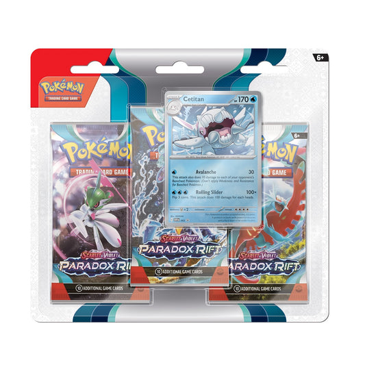 Pokémon Paradox rift 3-pack Blister Cetitan - English