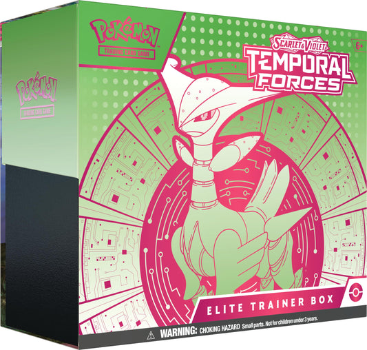 Pokemon Temporal Forces Elite Trainer Box Iron leaves - English