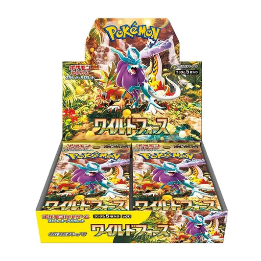 Pokemon Wild Force Booster SV5k box - Japanese