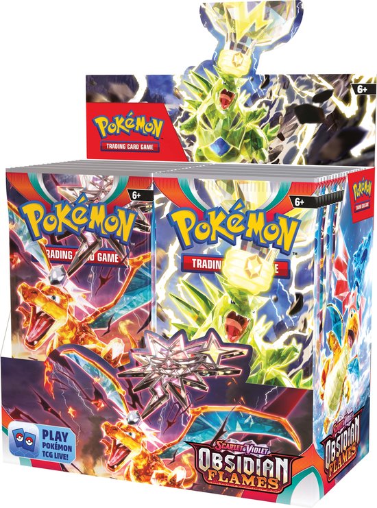 Pokémon Obsidian Flames Booster box - English