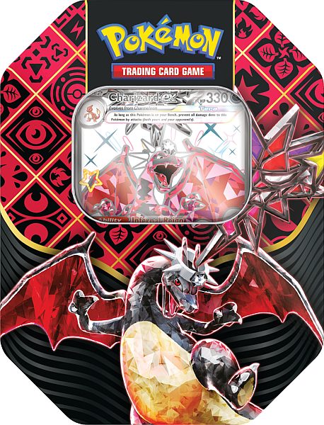 Pokémon Paldean Fates Charizard EX Tin - English