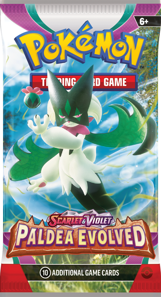 Pokémon Paldea Evolved Booster Pack - English