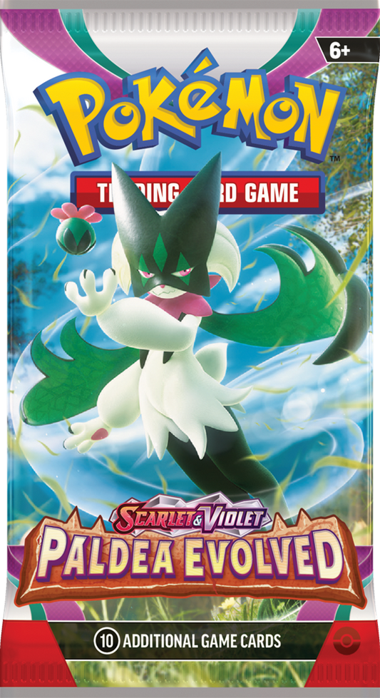 Pokémon Paldea Evolved Booster Pack - English