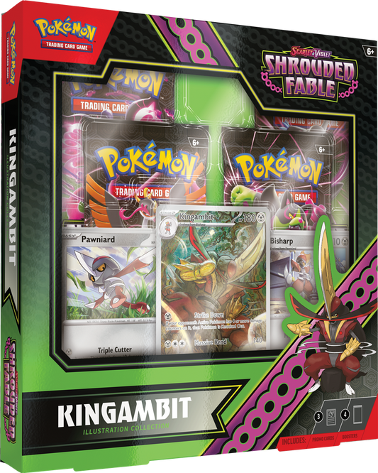 Pokemon Shrouded Fable Illustration Collection Kingambit - English