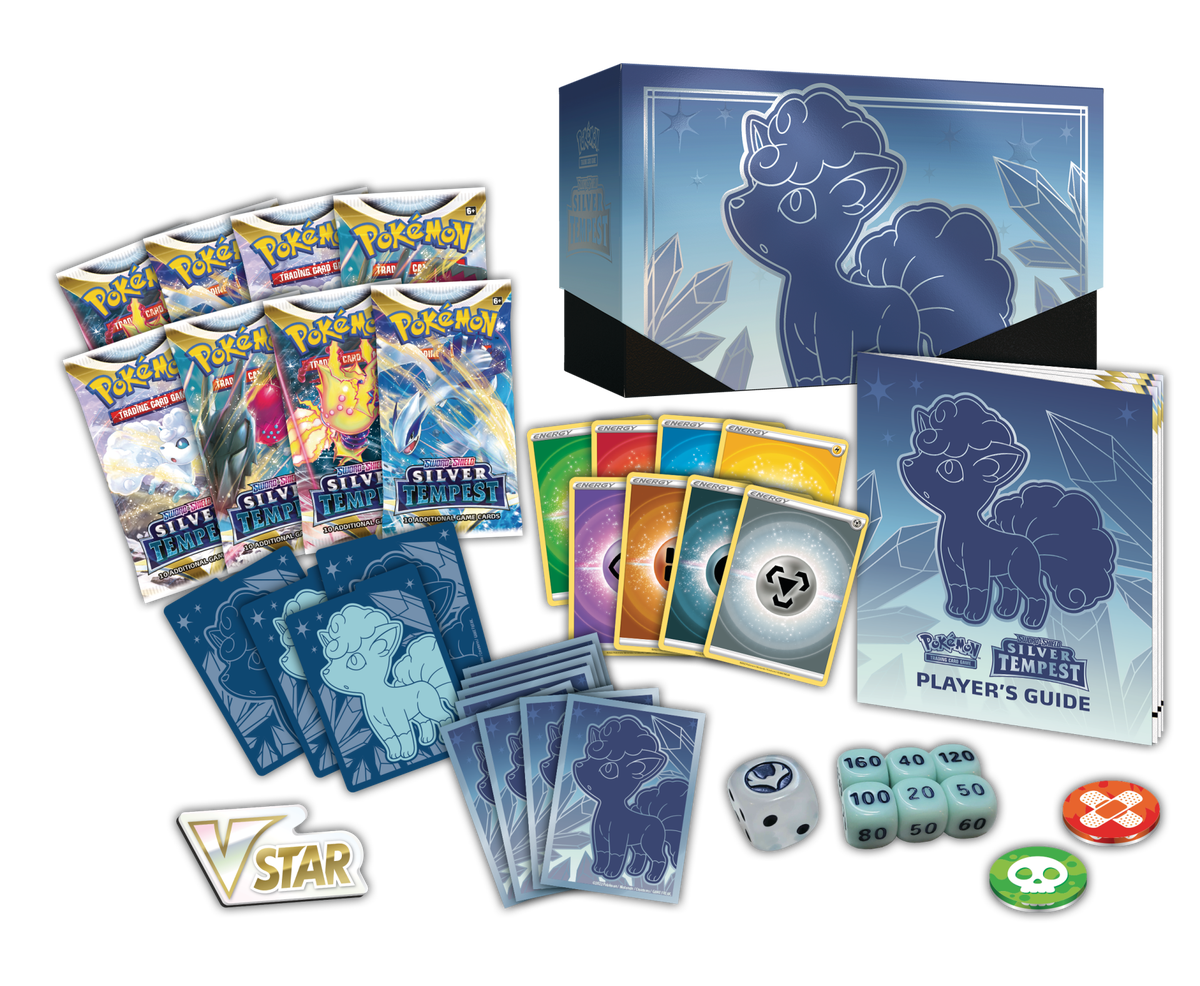 Pokémon Sword & Shield Silver Tempest Elite Trainer Box - English