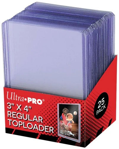 Ultra Pro Toploader: Clear Regular - Box (25)